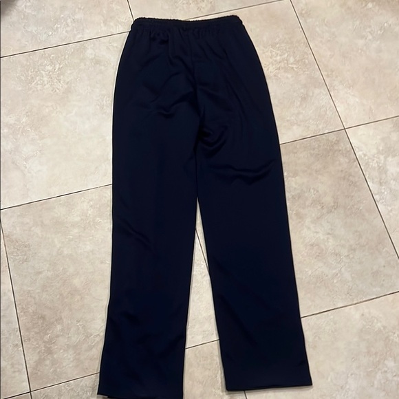 GAP Blue and White Vintage Style Joggers with Elastic Waistband Size Small Tall - Picture 7 of 9